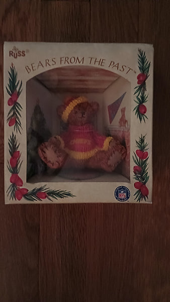 Russ bears from the past Chiefs ornament