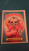 1986 and one 1987 Garbage Pail cards