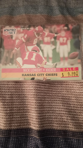 Nick Lowery Kansas City Chiefs kicker