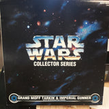 Star Wars grand moff tarkin & imperial gunner collector series