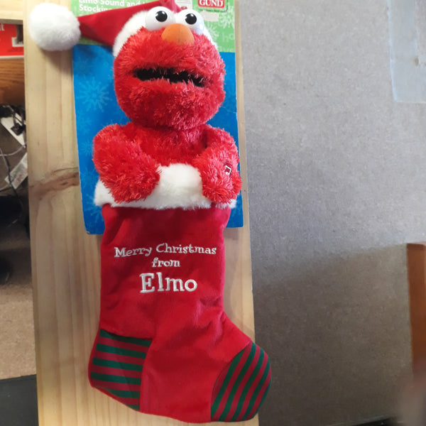Elmo Singing Stocking