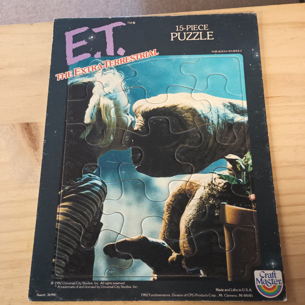 1982 E.T. Puzzle