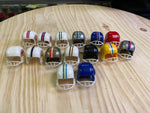 15 NFL Plastic Mini Helmets