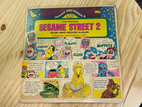 1971 Sesame Street 2 Book and Record Album